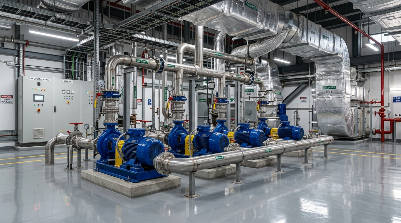Industrial MEP Fabrication & Build